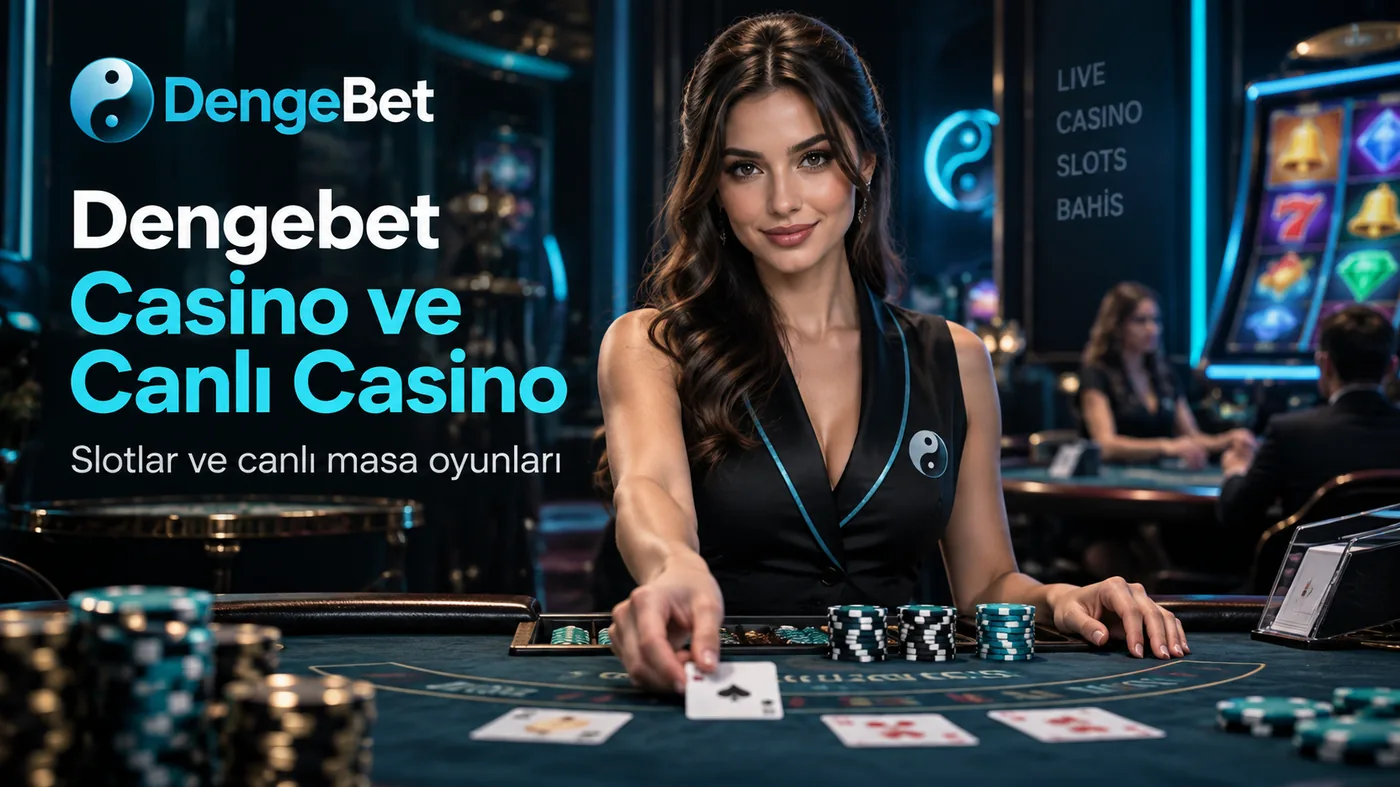 Dengebet Casino ve Canlı Casino, slotlar ve canlı masa oyunları